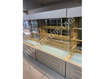 Ekmeklik Kuru Yaş Pasta Dolabı Kule Ekmek Vitrini