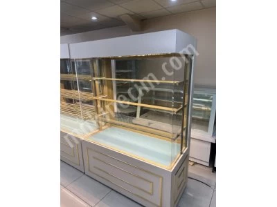 Ekmeklik Kuru Yaş Pasta Dolabı Kule Ekmek Vitrini