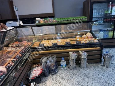 Komple Kasap Dükkanı Market Şarküteri Sütlük Reyon Et Tavuk Dolabı Soğuk Hava Deposu Buzhane Sütlük