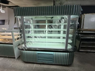 Pastane Ekler Kuru Pasta Yaş Pasta Tatlı Çikolata Meze Vitrin Dolabı Kule Pasta Dolabı