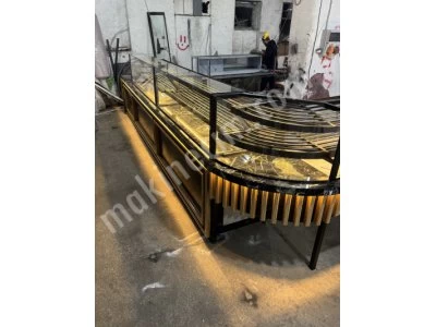 Pastane Ekler Kuru Pasta Yaş Pasta Tatlı Çikolata Meze Unlu Mamüller Poğaça Börek Tatlı Vitrin Dolap