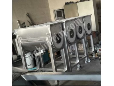 Full Paslanmaz Ribbon Toz Gıda Mikseri Hemen Teslim