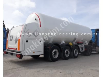Oxygen Argon Nitrogen Cryogenic Gas Trailer