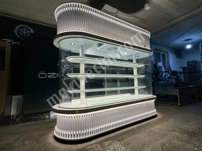 Kule Cephe Pasta Pastane Çikolata Dolabı Pasta Vitrin Dolabı