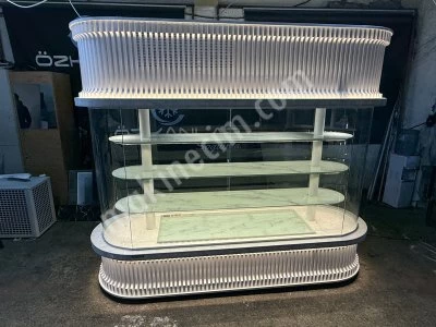 Kule Cephe Pasta Pastane Çikolata Dolabı Pasta Vitrin Dolabı