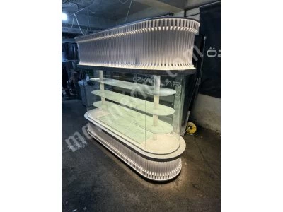 Kule Cephe Pasta Pastane Çikolata Dolabı Pasta Vitrin Dolabı