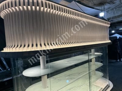 Kule Cephe Pasta Pastane Çikolata Dolabı Pasta Vitrin Dolabı