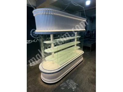 Kule Cephe Pasta Pastane Çikolata Dolabı Pasta Vitrin Dolabı