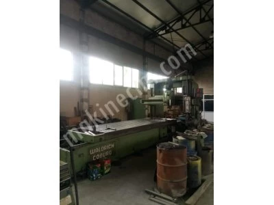 Waldrıch Marka Pordal Freze Tezgahı Tabla Ölçülerı 4650 X 1530 Mm Yükseklık 1100 Mm