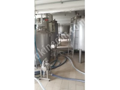 Sıvı Ürünlerin Isıtılması İçin Kazan 2500 Lt