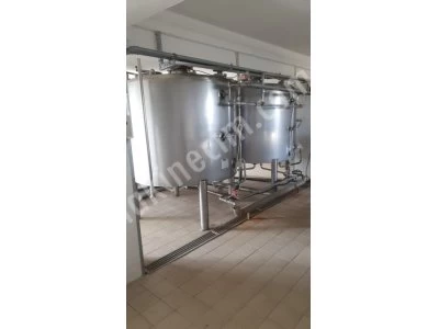 Sıvı Ürünlerin Isıtılması İçin Kazan 2500 Lt