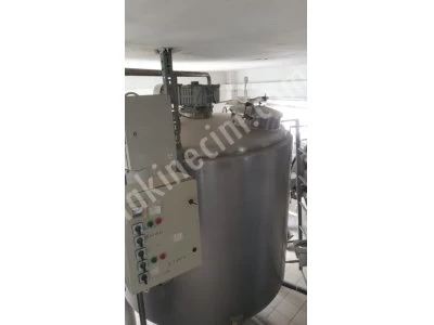 Sıvı Ürünlerin Isıtılması İçin Kazan 2500 Lt