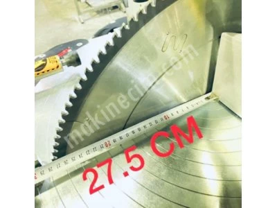 Alüminyum 600 Mm Testereli Alttan Çıkma Profil Kesim