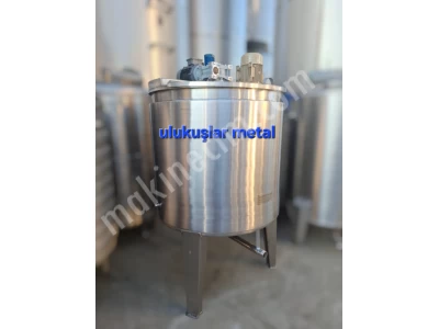 Stainless Cream Cosmetic Production Mixers Heated Homogenizer Agitator
