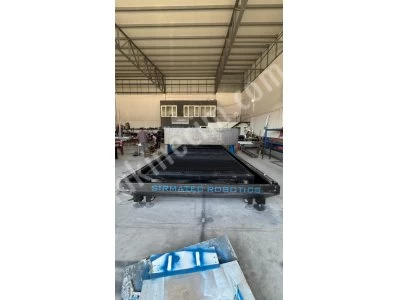 Cnc Plazma Oksijen Kesim Çift Kafa 13M Alan, 65Mm Kadar Kesim Makineleri