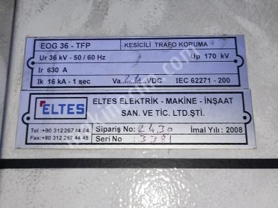 1000 Kw Hazır Köşk.(Ag+Og Sistemi Vardır İçinde)