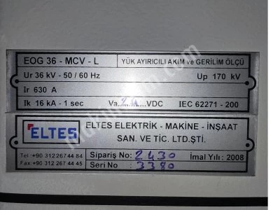 1000 Kw Hazır Köşk.(Ag+Og Sistemi Vardır İçinde)