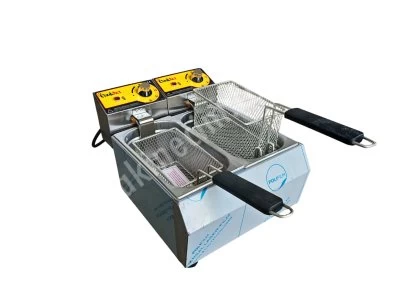 Elektrikli Fritöz 3+3 Lt