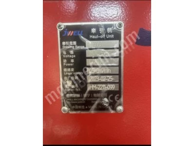 Jwell 80/156 Konik Cift Burgu Sıfır Makına