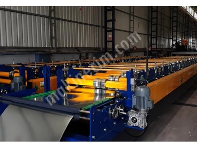 Trapez Sac Üretim Hattı Decoiler İle Birlikde