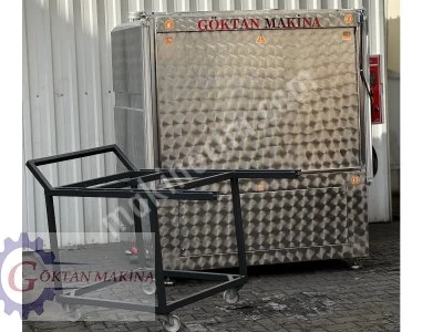 Pnömatik Önden Kapaklı Döner Sepetli Yıkama Makinesi