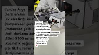 Konveyörlü Sıvı Dolum Makinesi