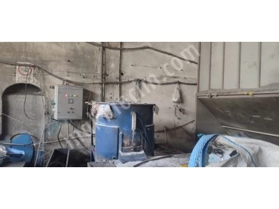 Tasfiye Nedeni İle Satış 120 Lik Kafadan Kesme Granül Makinası ve Ekipmanları