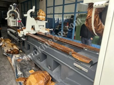 Unıted 1200 Çap 5 Metre Torna Mekanik Debriyajlı 130 Fener Mil