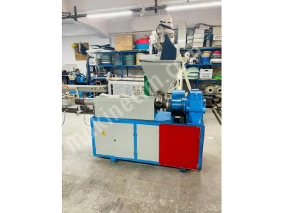 Plastik Pvc Fitil Conta Üretim Hattı Temiz Sıfır Ayarında Hemen Teslim!