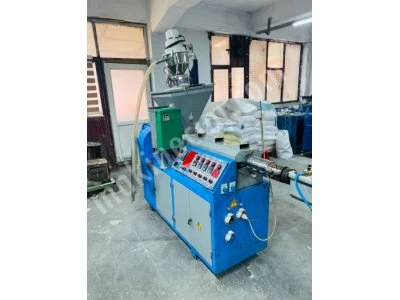 Plastik Pvc Fitil Conta Üretim Hattı Temiz Sıfır Ayarında Hemen Teslim!