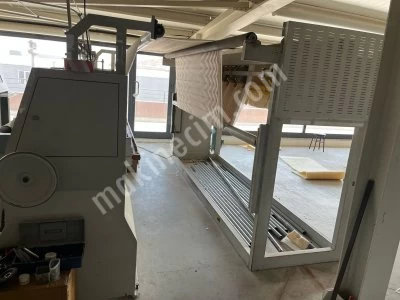 Ankara Kapitone Marka Üç Barlı Mekikli Çok İğneli Kapitone Makinası ve Ebatlama Makinası