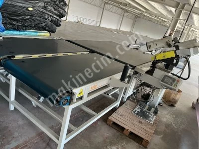 Şahmak Marka Otomatik Yatak Kenar Kapama Makinası