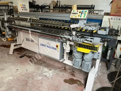 Ümit Makina Marka Bd40 Model Yay Dizgi Makinası