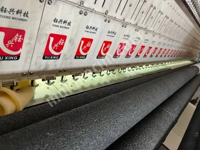 Yuxing Marka 2019 Model 66 İğne 330 Cm Nakış Kapitone Makinası