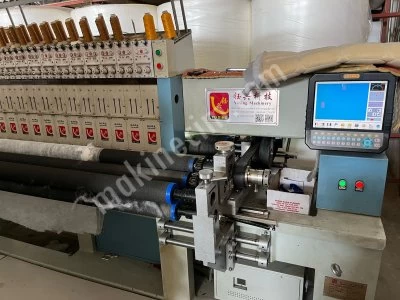 Yuxing Marka 2019 Model 66 İğne 330 Cm Nakış Kapitone Makinası