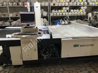Inn Marka 2012 Model Çok Katlı Cnc Kumaş Kesim Makinası