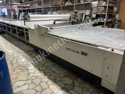 Inn Marka 2012 Model Çok Katlı Cnc Kumaş Kesim Makinası