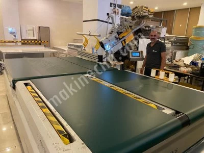 Elektroteks Marka Kyk Hs2 Model Otomatik Yatak Kapama Makinası