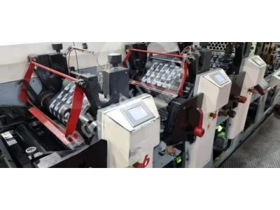 2008 Mps Ef 410 - 8 Flexo Label Printing Machine