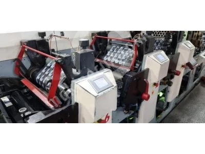 2008 Mps Ef 410 - 8 Flexo Label Printing Machine