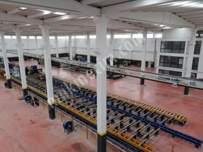 Satılık.Alüminyum Profil Üretim Tesisi ve Ekstrüzyon Makinaları (7 ve 8 İnç) Kurulu Düzen