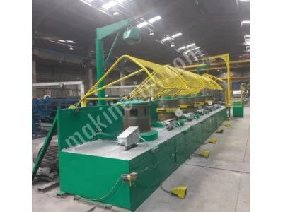 1989 Model Duplex 6 Head Wire Drawing Machine For Sale - High Capacity and Performance
