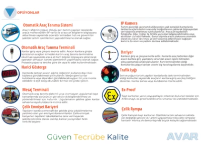 14 Metre 80 Tonluk Tır Kantarı Avar Hibbo Çelikkonstrüksiyon Taşıt Kantarları