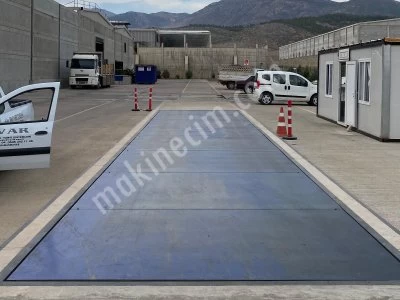 3X16 Metre 80 Ton Ağır Hizmet Kantarı Avar Hibbo Çelikkonstrüksiyon Taşıt Kantarları