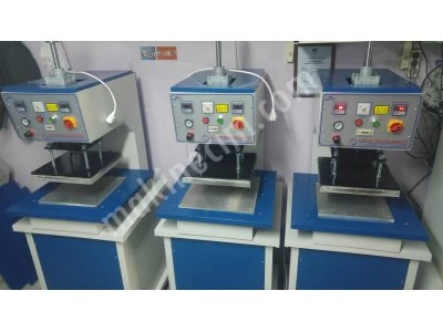 Plastik Zeminler Üzerine Sıcak Yaldız Baskı Klişe Baksı Presi Gatantili!