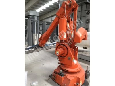 Abb Irb 6400 M98 – S4 Kontrol Üniteli, Üzerinde Mekanik Gripper İle Birlikte