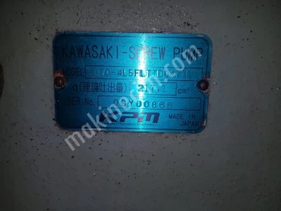 Kawasakı Screw Pump