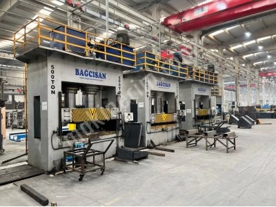 500 Ton Sıvama Pres Bagcısan Marka Tabla 2100 X1500Mm