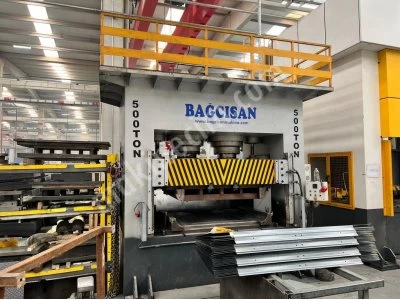 500 Ton Sıvama Pres Bagcısan Marka Tabla 2100 X1500Mm