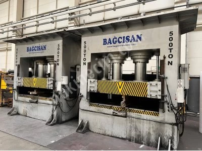 500 Ton Sıvama Pres Bagcısan Marka Tabla 2100 X1500Mm